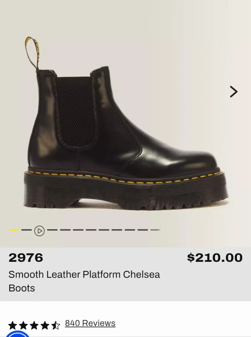 Dr. Martens platform doc